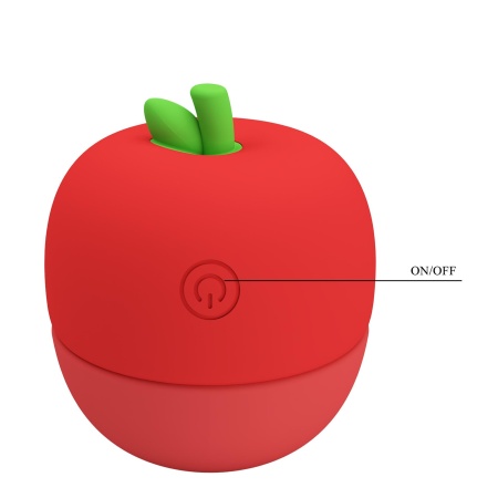 Stymulator łechtaczki Apple Secret z ruchomym języczkiem, 5,9 cm - 8