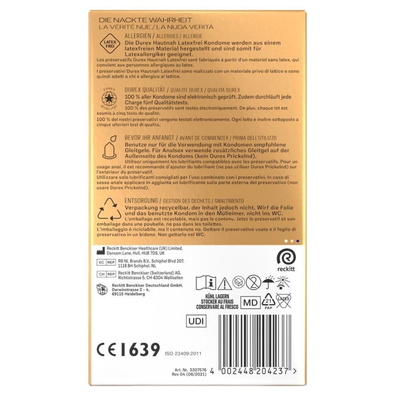 Durex Hautnah Latex-free x 16 - 6