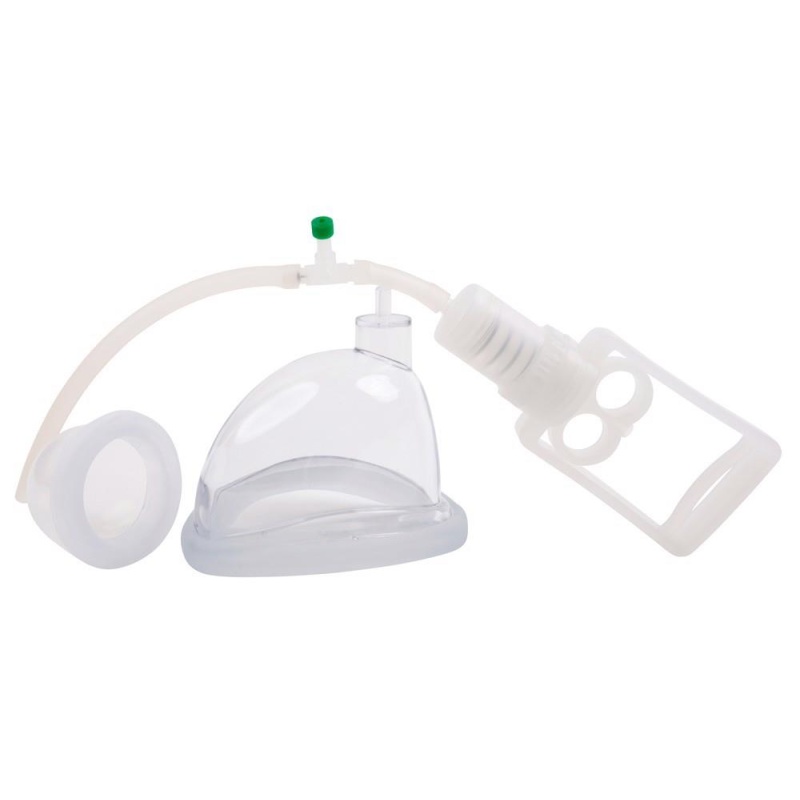 Pompka próżniowa do pochwy VP001 Duo Extreme Professional — zestaw podciśnieniowy 600 mbar, owalna misa 12 cm - 3