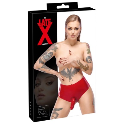 Dildo-Slip aus Latex L - 1