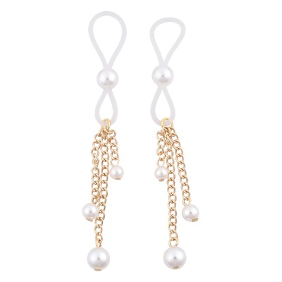 SEX AND MISCHIEF PEARL NIPPLE TIES - 1 2