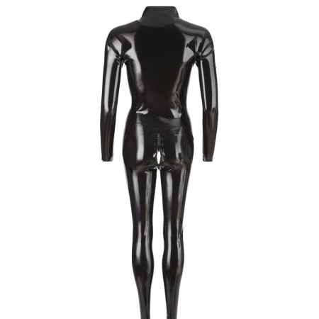 Latex Catsuit black LP-1082 - 8