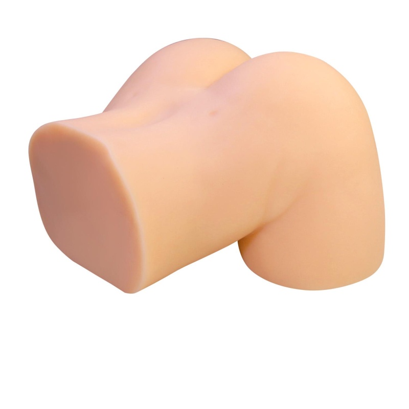 Masturbator Liora z podwójnym kanałem pochwowym i analnym, 19 cm - 6
