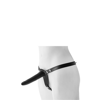 Zestaw do peggingu First Time Pegger z silikonowym dildem 14 cm i regulowanymi szelkami - 1 2