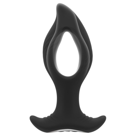 Wibrator analny RC Butt Plug with a Hole - otwór kompresyjny, długość 12 cm, średnica maks. 4,5 cm - 3