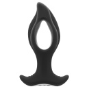 Wibrator analny RC Butt Plug with a Hole - otwór kompresyjny, długość 12 cm, średnica maks. 4,5 cm - 3