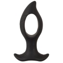 Wibrator analny RC Butt Plug with a Hole - otwór kompresyjny, długość 12 cm, średnica maks. 4,5 cm - 6