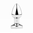 Korek analny Metal Butt Plug S Vibrator USB - pilot zdalnego sterowania, 10 trybów wibracji, wodoodporność IPX7 - 2