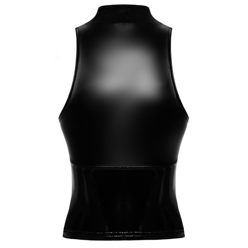 Noir Top w Zip L - 5