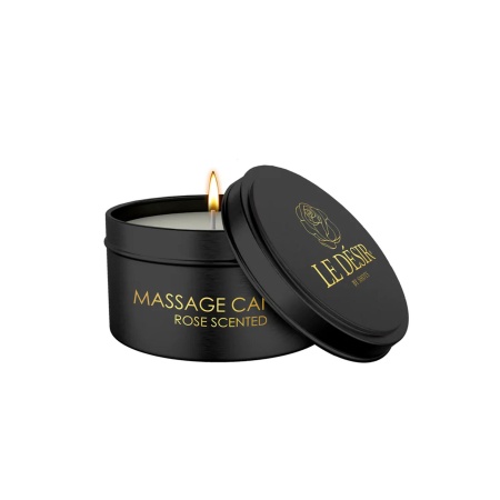 Erotic Massage Candle - Rose Scented - 1