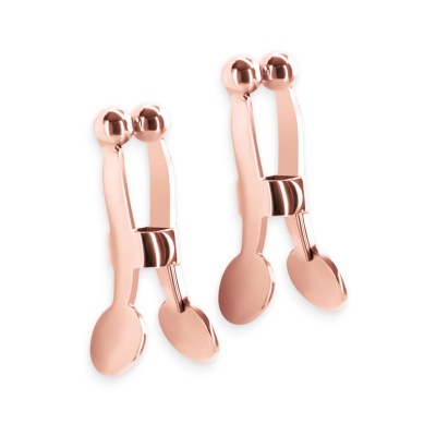 BOUND NIPPLE CLAMPS C1 ROSE GOLD - 1 2