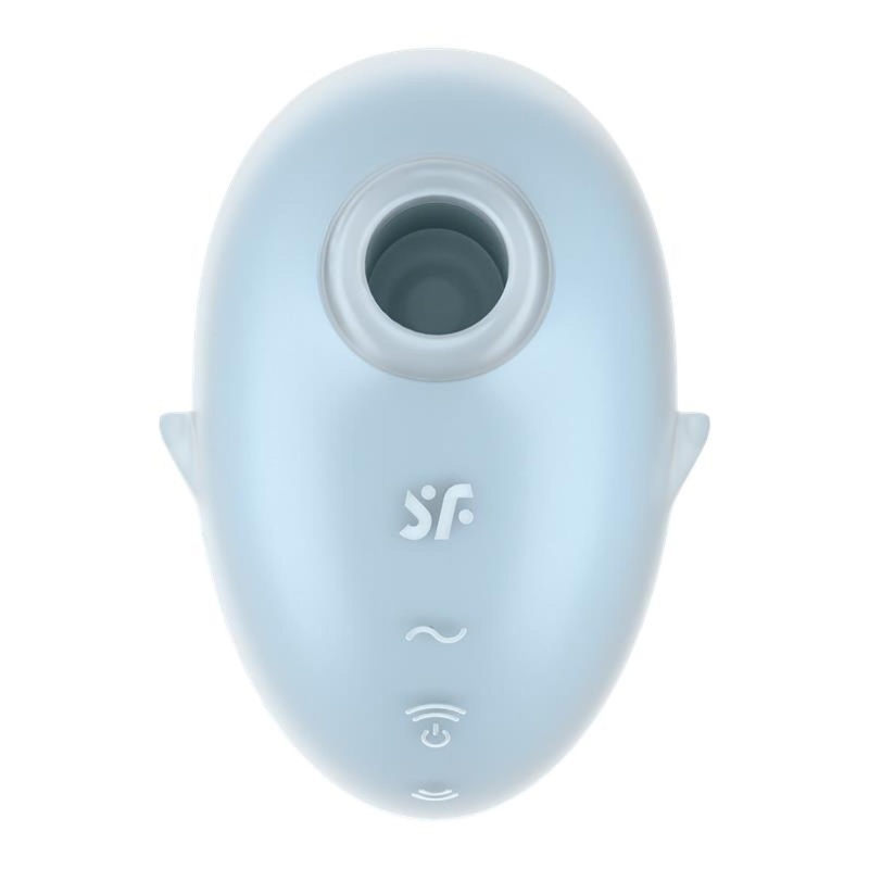 Wibrator łechtaczki Cutie Ghost - fale ciśnienia Air Pulse, wibracje, 2 silniki, IPX7 - 3
