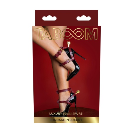 Luxury BDSM Spurs 2pcs Red - 2
