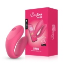 Wibrator dla par EasyConnect Orio z aplikacją - podwójna stymulacja punktu G i łechtaczki, kompaktowa dwuczłonowa budowa, siliko - 12