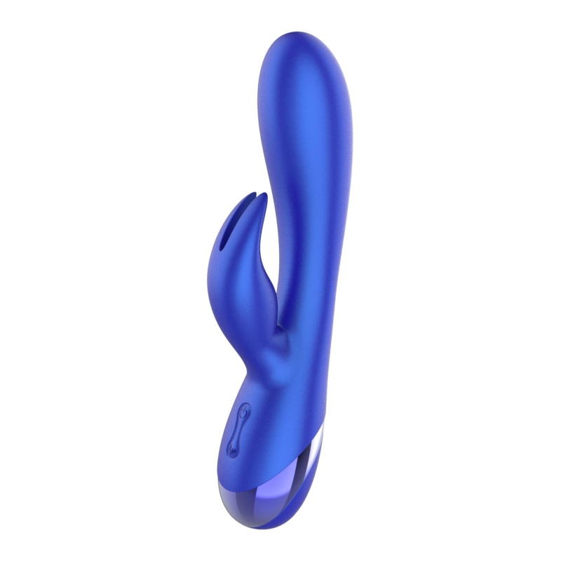 Wibrator króliczek Everlasting Love G-Spot z elastycznym wałem i stymulatorem łechtaczki – 20 cm - 1