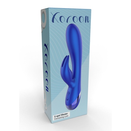 Wibrator króliczek Everlasting Love G-Spot z elastycznym wałem i stymulatorem łechtaczki – 20 cm - 2