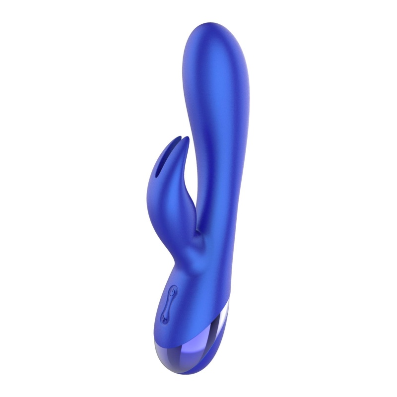 Wibrator króliczek Everlasting Love G-Spot z elastycznym wałem i stymulatorem łechtaczki – 20 cm - 13