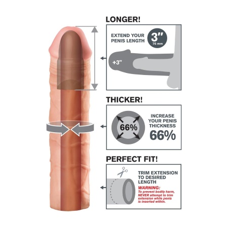 FANTASY X-TENSIONS MEGA 3 INCH EXTENSION LIGHT - 2