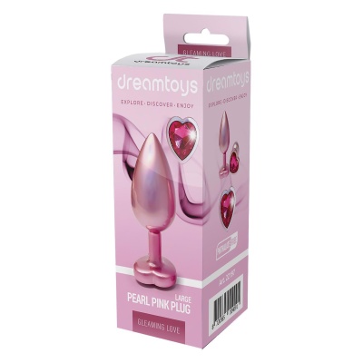 GLEAMING LOVE MATTE PINK PLUG LARGE - 1