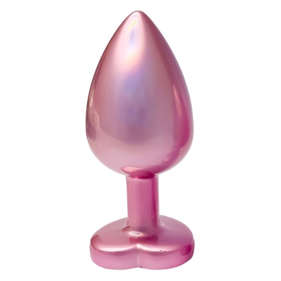GLEAMING LOVE MATTE PINK PLUG LARGE - 1 2