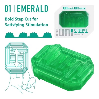 Tenga Uni Emerald - 1 2