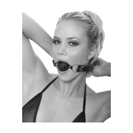 FETISH FANTASY SERIES LIMITED EDITION BREATHABLE BALL GAG BLACK - 1