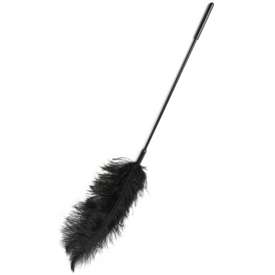 Double Feather Tickler Black - 1