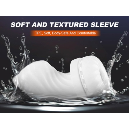 Masturbator - 7 vibration and suction functions + Booster - 6