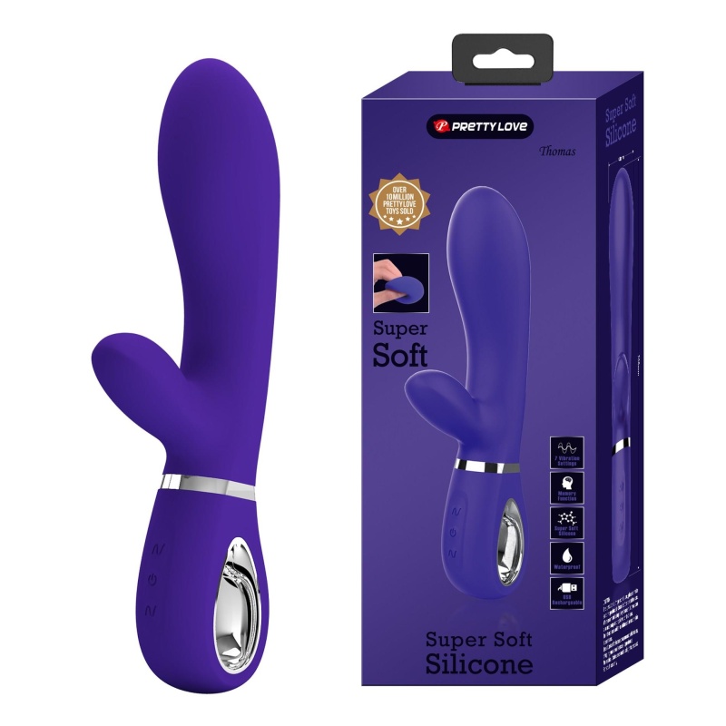 Wibrator króliczy Thomas 7 funkcji 20,3 cm - 2