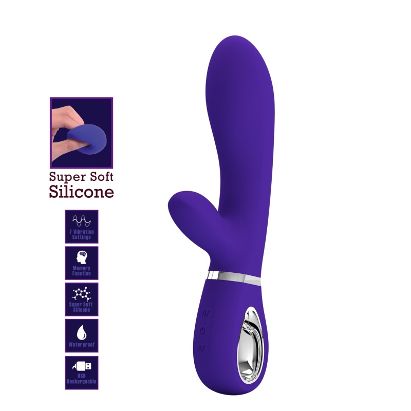 Wibrator króliczy Thomas 7 funkcji 20,3 cm - 3
