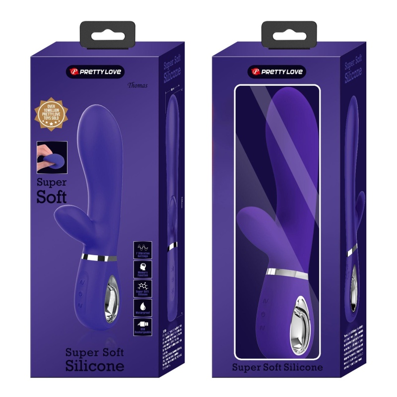 Wibrator króliczy Thomas 7 funkcji 20,3 cm - 13