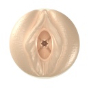 Masturbator Catherine Caspar z elastycznego TPR, dwustronna tekstura, ok. 10 cm - 6