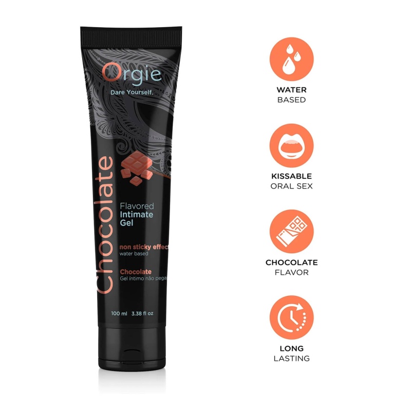 Żel-Orgie Chocolate Lubricant 100ml. - 4