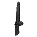 Hand Held Liquid Silicone Vibrating and Thrusting Sex Machine - Black - 6