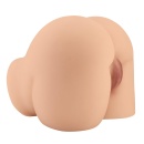 Masturbator Rolonda z dwoma kanałami anatomicznymi z TPE - 17,1 × 14,9 × 14,5 cm - 6