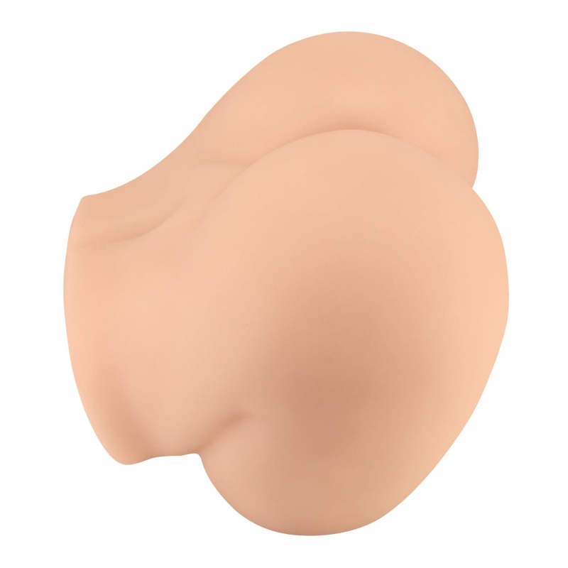 Masturbator Rolonda z dwoma kanałami anatomicznymi z TPE - 17,1 × 14,9 × 14,5 cm - 7