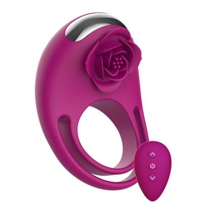 Wibrujący pierścień erekcyjny Put A Ring On It z pilotem zdalnym, średnica 5,9 cm - 1 2