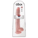 Dildo King Cock 14-calowe z Jądrami – Realistyczny Kształt, Przyssawka, 35,6 cm - 1
