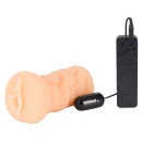 Masturbator wibracyjny Easy Job Ruth z realistycznym kanałem i zdejmowanym Vibro-Bulletem, 10 trybów, 17 cm - 2