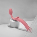 SEMI-REALISTIC BENDABLE STRAP-ON PINK - M - 5