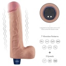 Wibrator dildo Real Softee 25,5 cm, kolor flesh - 3
