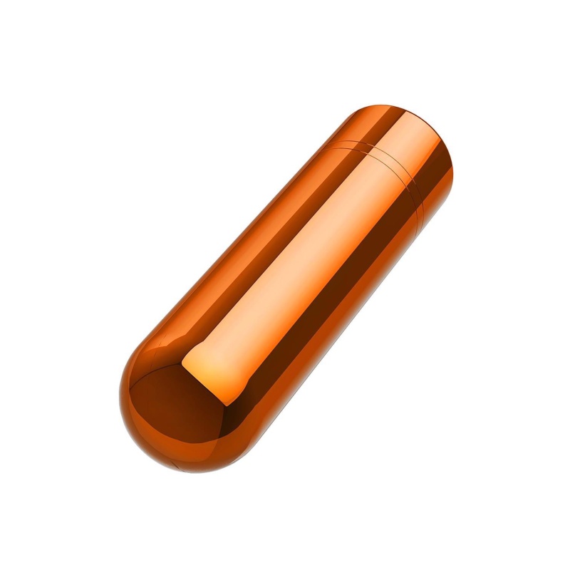 Mini bullet Kool Vibes Tangerine - 10 trybów wibracji, długość 6,3 cm - 4
