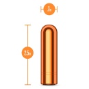 Mini bullet Kool Vibes Tangerine - 10 trybów wibracji, długość 6,3 cm - 5