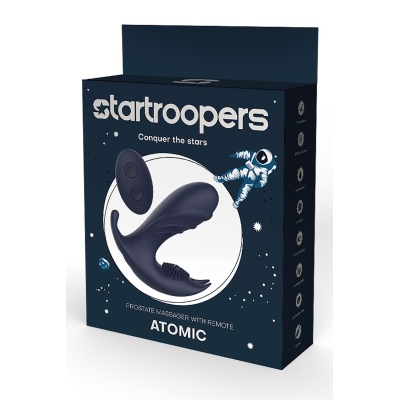 STAR TROOPER ATOMIC PROSTATE MASSAGER WITH REMOTE - 1