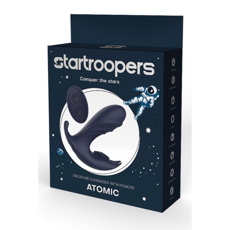 STAR TROOPER ATOMIC PROSTATE MASSAGER WITH REMOTE - 1