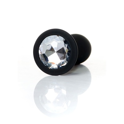 Silicone Plug Clear - L - 1 2