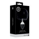 Bunny Tail with Metal Butt Plug - 2