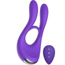 Wibrujący pierścień erekcyjny Joy Ride To Paradise Purple, 11 cm - 2
