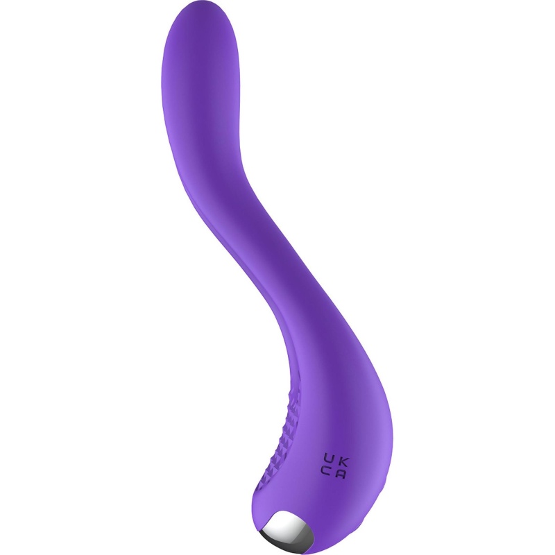 Wibrujący pierścień erekcyjny Joy Ride To Paradise Purple, 11 cm - 6
