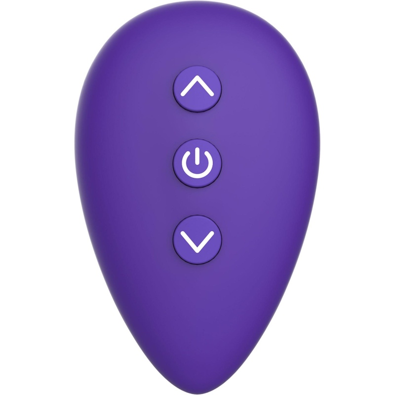 Wibrujący pierścień erekcyjny Joy Ride To Paradise Purple, 11 cm - 16